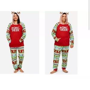 Never worn! NWT Adult unisex 2 piece Christmas pajamas from Justice